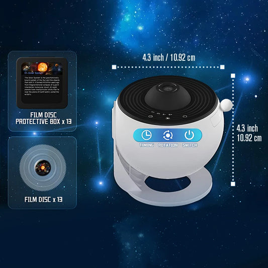 GalaxyView™ 13-Scene Star Projector